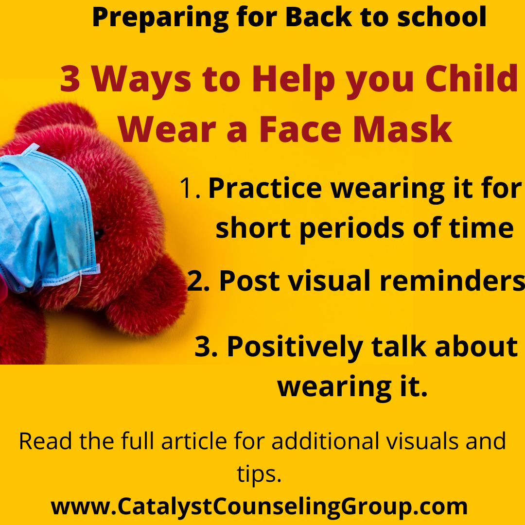 3 Ways to Help Your Child to Wear a Face Mask